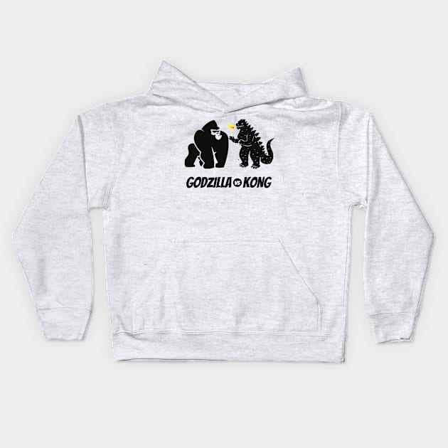 Godzilla vs Kong Kids Hoodie by QUENSLEY SHOP